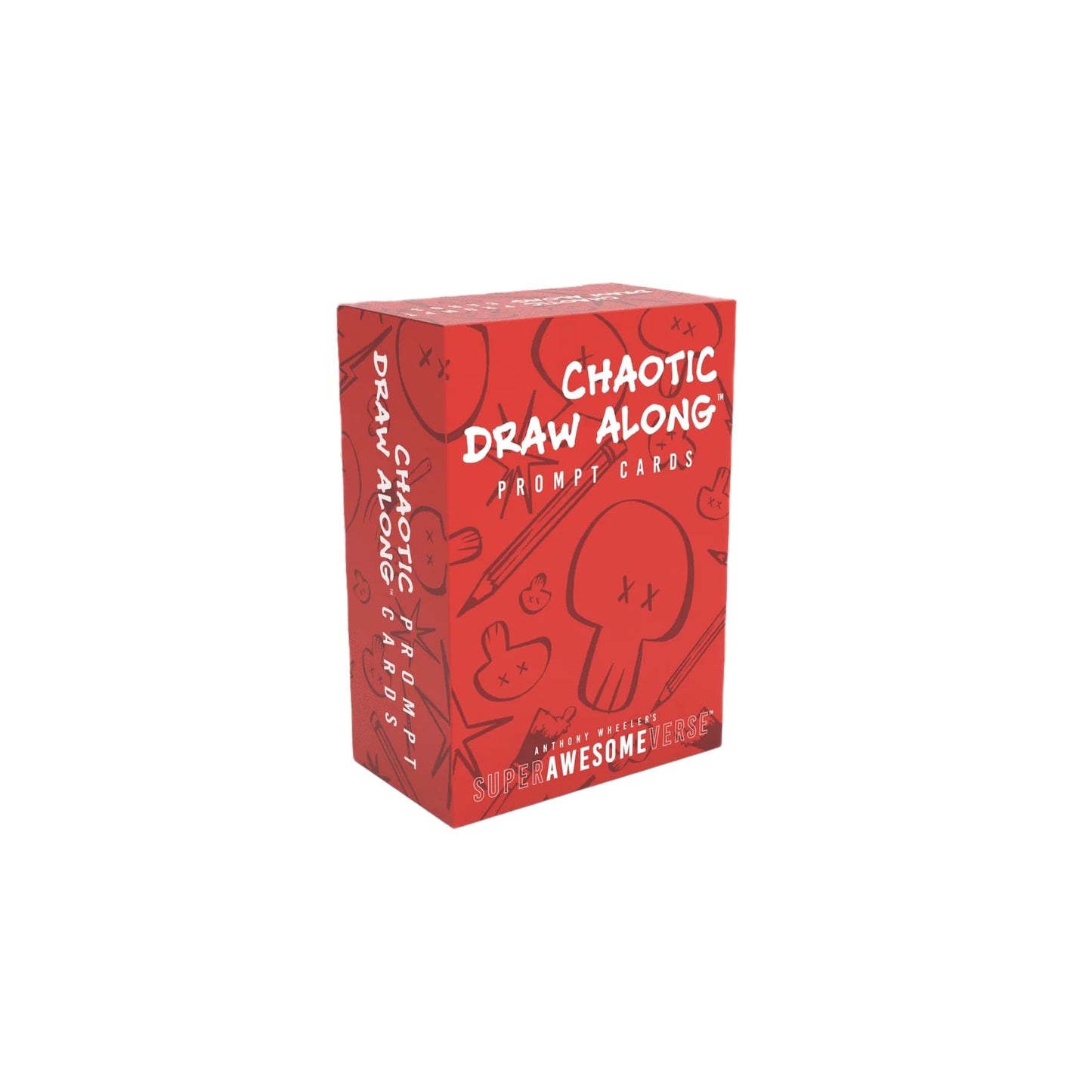110 Drawing Prompt Cards, Creative Sketch Game with 105 Unique Prompts and 5 Blank Cards for Artists, Families, Classrooms and Party Games