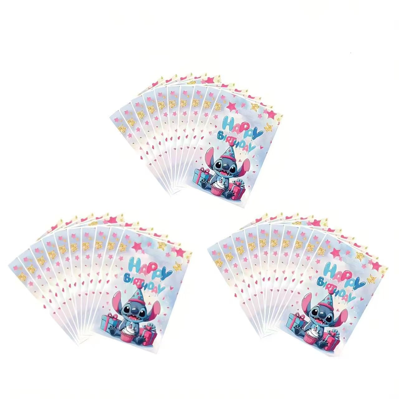 HANISNA For Stitch party gift bags 30PCS, supplies, and decorations. Perfect for cartoon parties, ideal for kids, and great for family events, prizes.