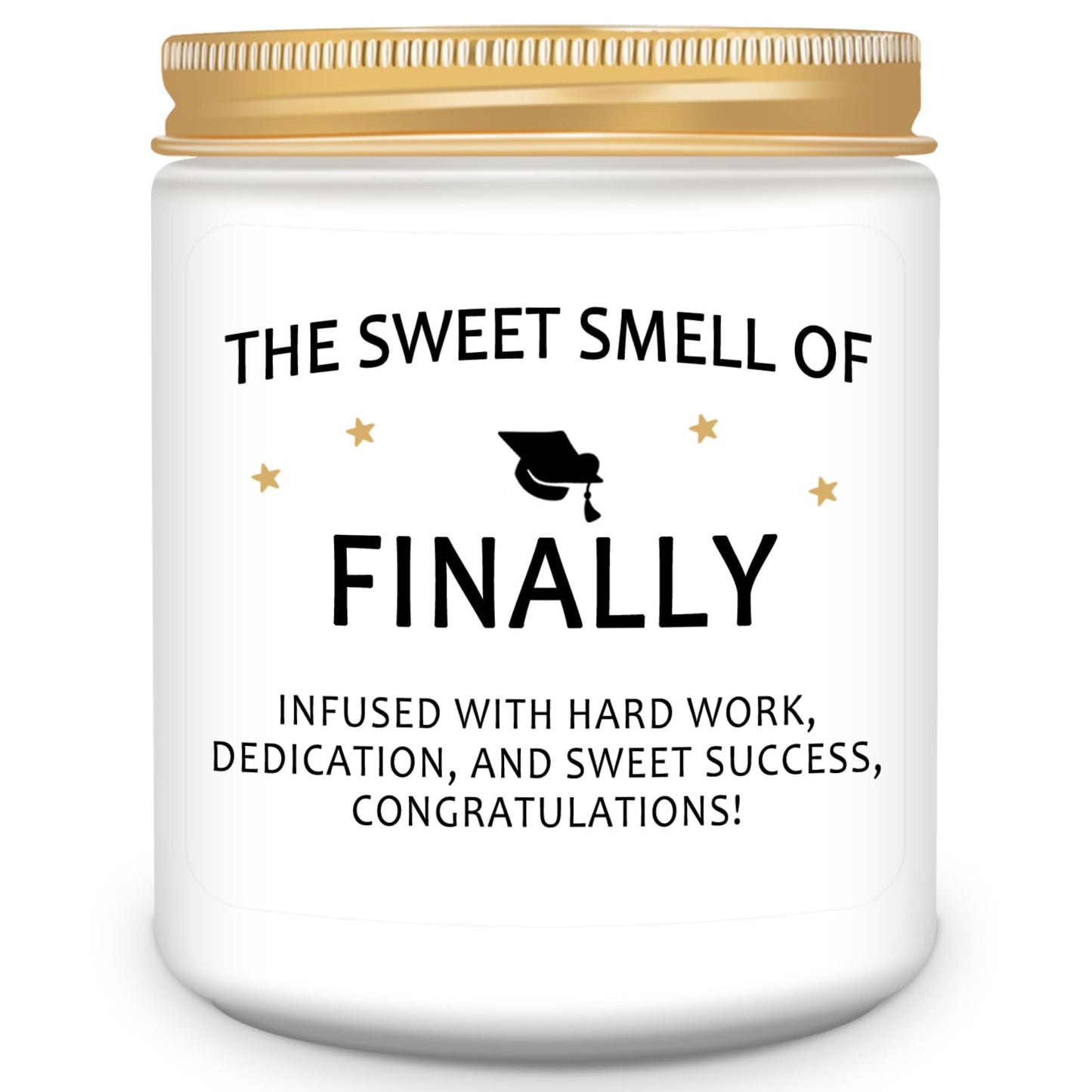 Homsolver Funny Graduation Gift for Her Him, College, High School, Masters Degree, Phd, Nurse Graduation Gifts for Women & Men, Scented Candles