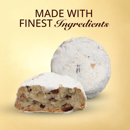 Cremelle Butter Pecan Meltaway Cookies, Pack of 18 Butter Pecan Cookies, Thoughtful Food Gifts for Adults, Ultimate Cookie Gifts for Mothers Day and Family Celebrations, Individually Wrapped.