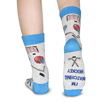 If You Can Read This Funny Socks, Novelty Beer Hockey Golfing Gaming Racing Pickleball Lovers Christmas Gift