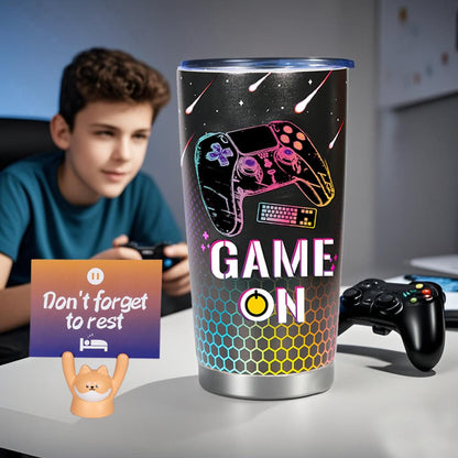 Carselage Gamer Gifts for Men Teens Boys, Cool Gaming Mug Birthday Christmas Valentine Gifts for Son Boyfriend Nephew Husband Brother Male, Graduation Gift for Him