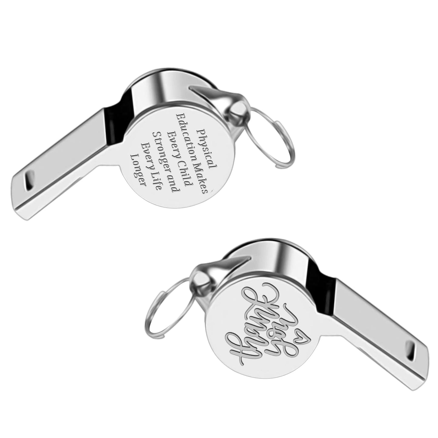 FOTAP PE Teacher Whistle Physical Education Makes Every Child Stronger and Every Life Longer Gift Thank you Gift