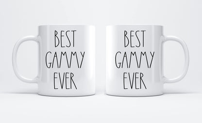 Best Gammy Ever Coffee Mug - Gifts for Christmas - Gammy Birthday Gifts Coffee Mug - Father's Day/Mother's Day - Family Coffee Mug For Birthday Present For The Best Gammy Ever Mug 11oz