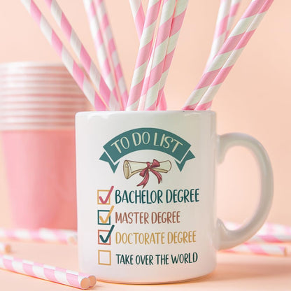 PhD Mug, Doctor Graduation Gifts, Doctorate Degree New Phd Tea Cup 11OZ