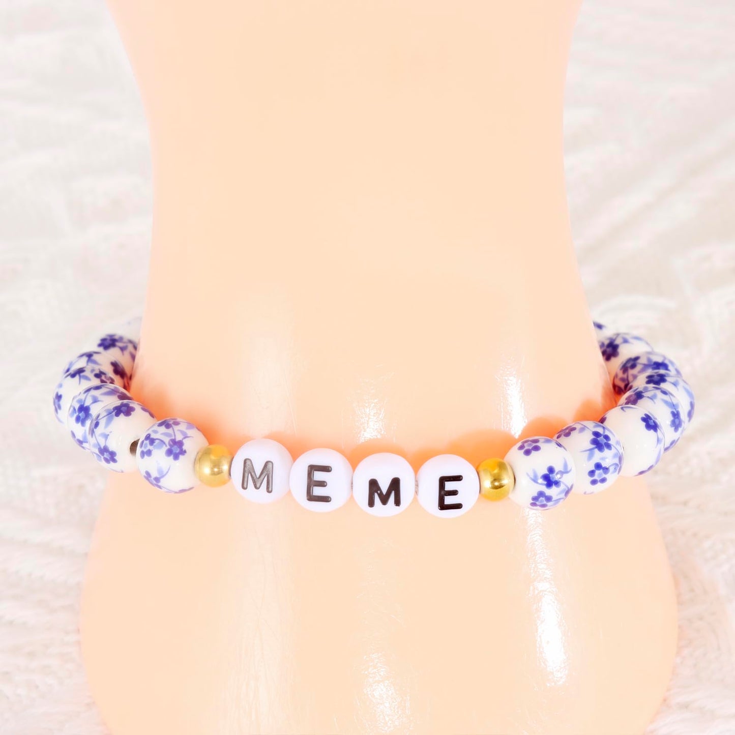 HUTIMY Gifts for Meme Birthday Women Italian Cute Grandmother Mothers Day Bracelet Meme Jewelry