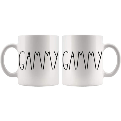 Gammy Mug Gifts for Christmas Coffee Cup, Gammy Mug, Birthday Gift, Mother Day Coffee Mug, Family Coffee Mug For Birthday Mug, Best Gammy Ever Coffee Cup 11oz White MUG-SUYFVIWX7K-11oz