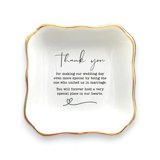 Wedding Officiant Gift, Officiant Ring Dish, Inspirational Gifts for Her, Thank You Officiant Gift, Officiant Woman Gift, Appreciation Gift, Wedding Planner Gift, Pastor Gifts, Officiant Woman Gift