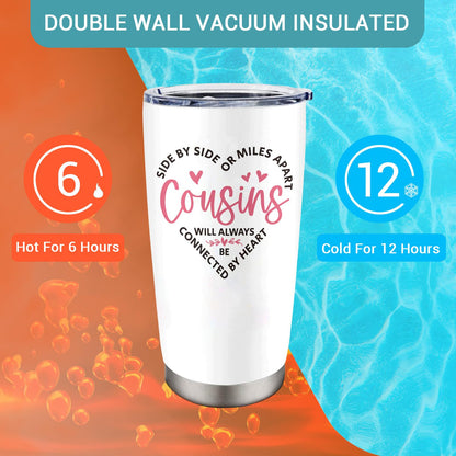 Cousin Gifts for Women for Girls & Mothers Day, 20oz Tumbler