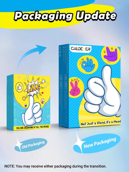 Gifts for Teens Boys Girls Adults Fathers Day: Thumbs Up Lazy Phone Stand Cell Phone Holder for Desk Kids Teenage Tween Men Women Stocking Stuffers Funny Cool Gadget Birthday Ideas Husband Dad Gifts