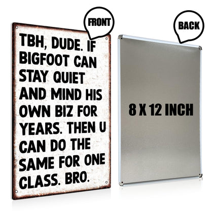 English Teacher Gifts for Male English Teachers Women High Middle School Classroom Decor, Male Teacher Gifts, Retro Classroom Theme Wall Decoration, English Grammar Classroom Tin Sign