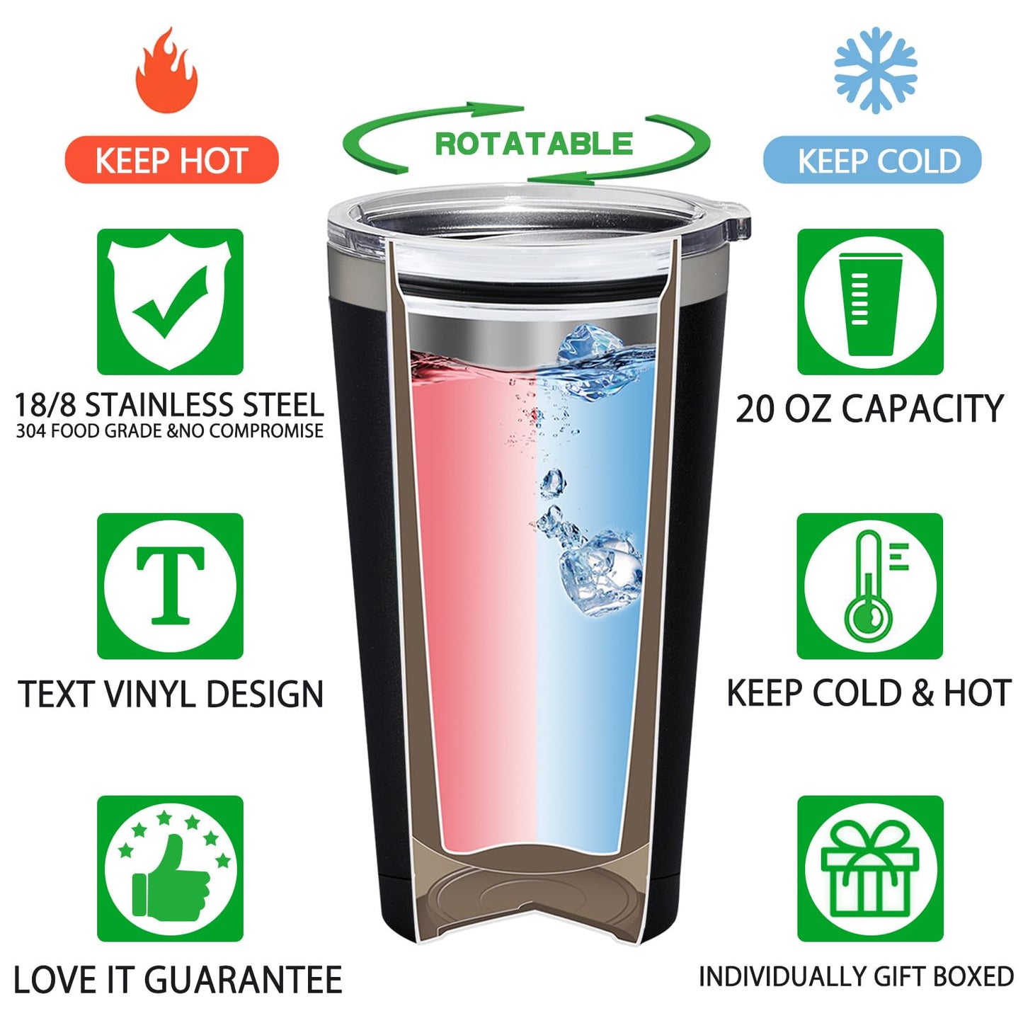 Grifarny Retirement Gifts for Men 2026 - Funny Retirement Gifts for Coworker, Teachers, Boss, Friends, Family - The Legend Has Retired Tumbler Cup 20 oz