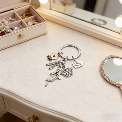 Dance Teacher Appreciation Gifts Dance Teacher Gifts For Women Men From Student Thank You For Helping Me Grow Keychain Dances Keychain Thank You Gift Ballet Dancer Gift For Instructor