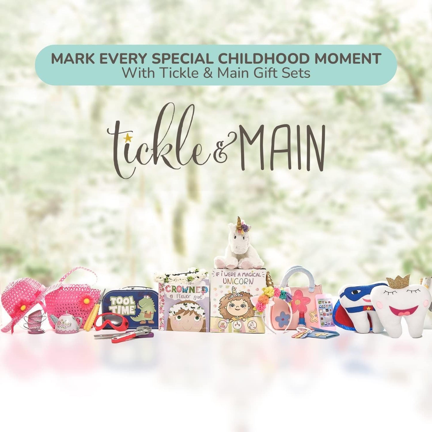 Tickle & Main Everybunny Prays Bunny Stuffed Animal & Musical Toy - Blue, 7 in Plush & Illustrated Book, Recites Now I Lay Me Down to Sleep - Baptism Gifts for Boys - Christening Gifts for Boys