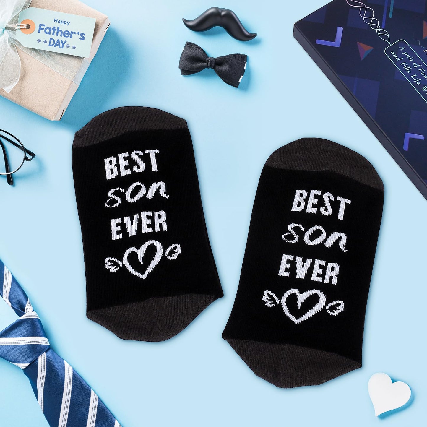 Nucinzua Fathers Day Socks Gifts For Men Dad,Socks Gifts For Teens Boys Son,Hunting Gifts
