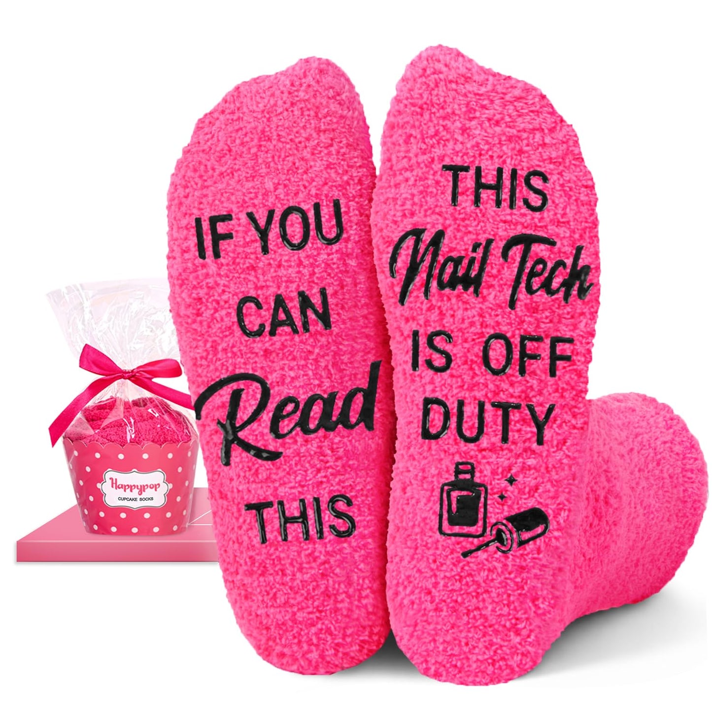 HAPPYPOP Funny Socks for Women - Gifts for Manager Realtor Chef Lawyer Social Worker Baker