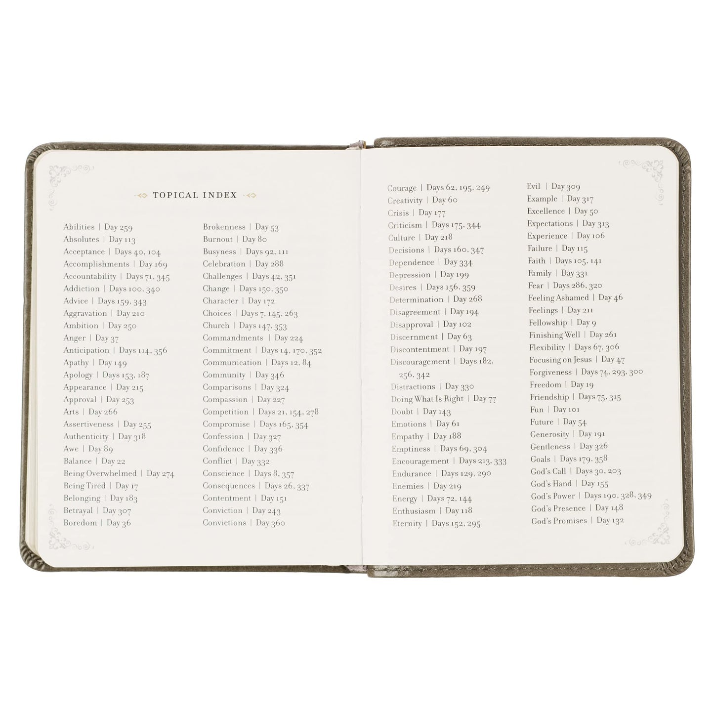 Daily Prayers for Graduates One Minute Devotions, Gray Faux Leather Flexcover