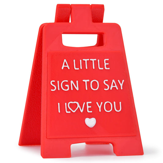 Anniversary Romantic Gifts for Women - Mini Sign Office Decor Desk Accessories Mothers Day Gifts for Mom Her Men Wife Husband Girlfriend Boyfriend Birthday Christmas Wedding Valentines Day