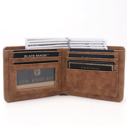THTCSQ Pastor Gifts,Leather Wallet for Men,Engraved Personalized Leather Wallet,Appreciation Gifts Unique Gifts for Men, Birthday Gifts (Pastor)