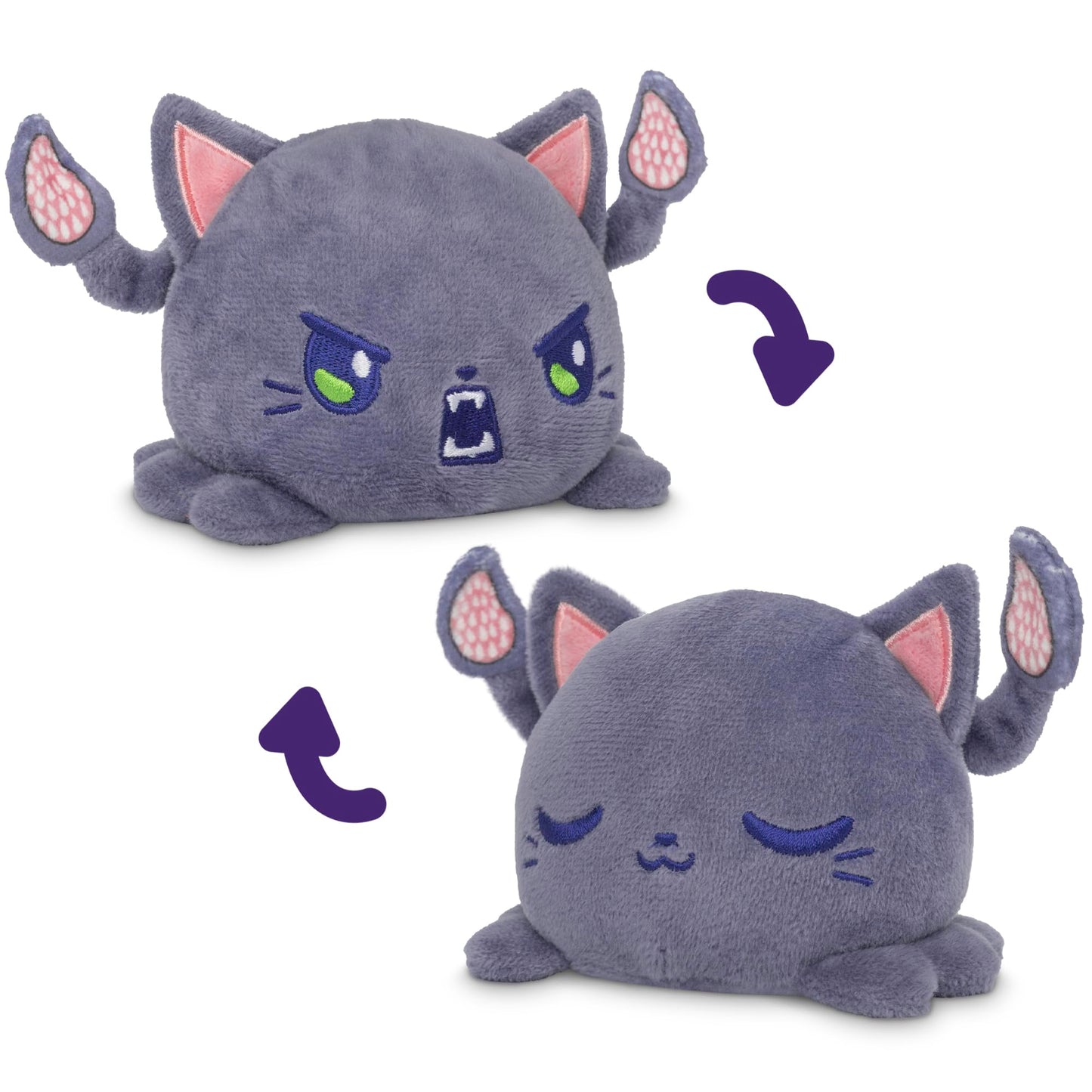 TeeTurtle Dungeons and Dragons Series Reversible Plushie Mystery Box - 3-Inch Mini Two-Sided Blind Box Plush with Embroidered Details - Cute Collectible Surprise Toy for Kids, Teens, and Adults