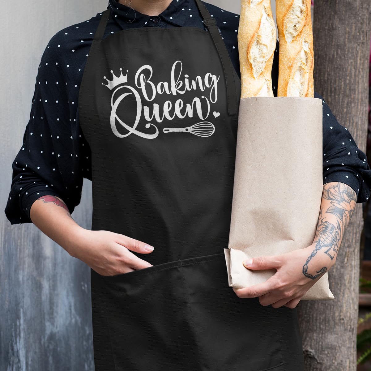 SANDJEST Funny Mens Aprons with Pockets for BBQ Grilling Cooking Grandpa Husband Apron for Birthday Christmas Father's Day