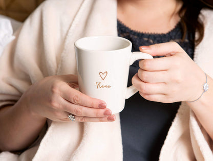 Pavilion Gift Company Nana Cup, 1 Count (Pack of 1), Cream, Ceramic, 15oz