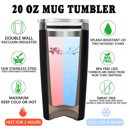 Fufandi Dnd Gifts for Men, Dungeon Master Mug - Dungeons and Dragons Gifts, Gamer Gift, Gaming Mug - D&D Lovers Gamer Gift - Dnd Tumbler Cup 20oz
