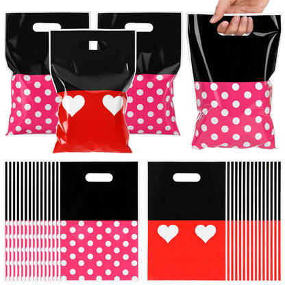 Eccliy 30 Pcs Cartoon Mouse Theme Party Favor Bags Mouse Candy Snack Treat Gift Bags For Birthday Party Decoration Supplies