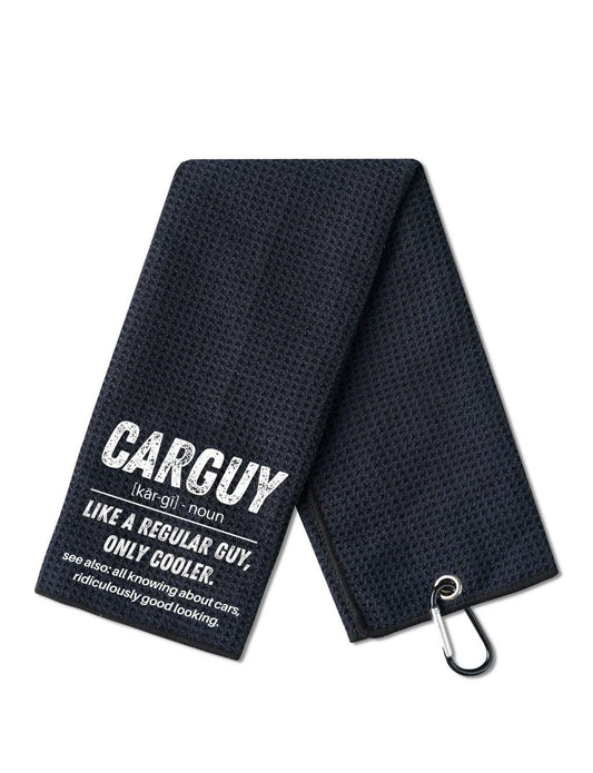 Car Guy Gifts, Gifts for Car Guys - 40 x 60cm Microfiber Golf Towel for Golf-Bags for Birthday, Christmas, Father's Day