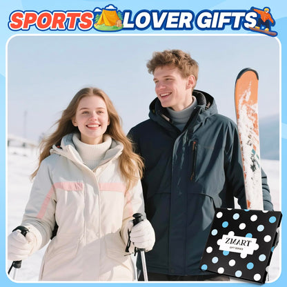 Zmart Unique Gifts for Sports Lovers - Camping Skiing Lifting Socks, Yoga Ballet Gift Ideas