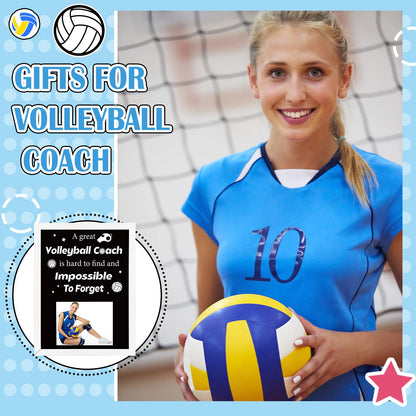 Vercraft Volleyball Coach Gift Volleyball Coach Photo Frame for Women Men Birthday Graduation Retirement Thank You Gift 4 x 6
