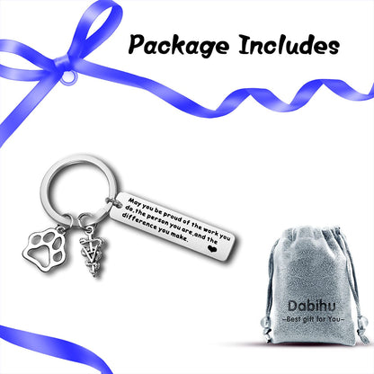 Veterinarian Appreciation Gifts Vet Tech Keychain Thank You Jewelry Veterinary Student Graduation Gift Animal Lovers Jewelry Veterinary Nurse Assistant Keychain Coworker Gifts Thanksgiving Day Gift