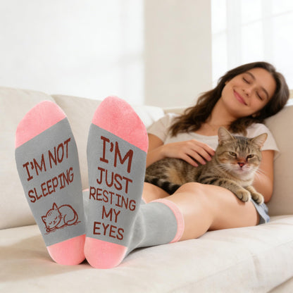 Funny Gifts for Men Women, Fathers Mothers Day Humor Novelty Crew Sock Birthday Present for Couple Friend