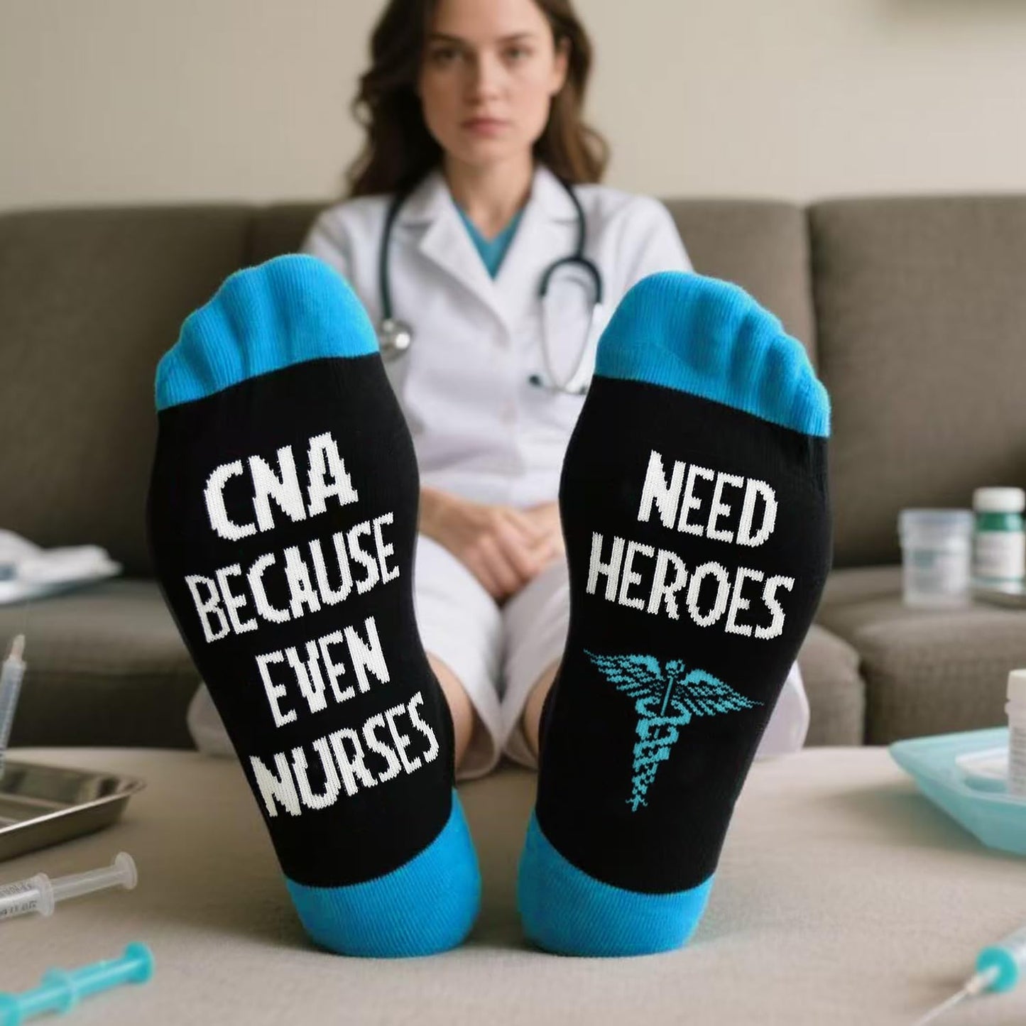 GOLIN Funny Job& Occupation Dress Socks Gifts Idea for Men Women, Novelty Birthday Present for Coworkers Boss