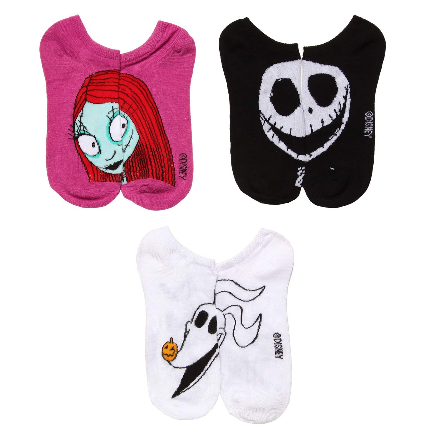 Disney Women's Mickey Mouse 5 Pack No Show Socks