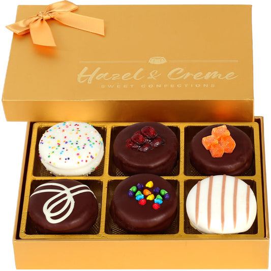 Graduation Cookie Gift Basket – Gourmet Dark Chocolate Cookies Gift Box – Birthday Treat – Nurse & Teacher Appreciation, Corporate Gifting – Vegan, Kosher – For Men & Women