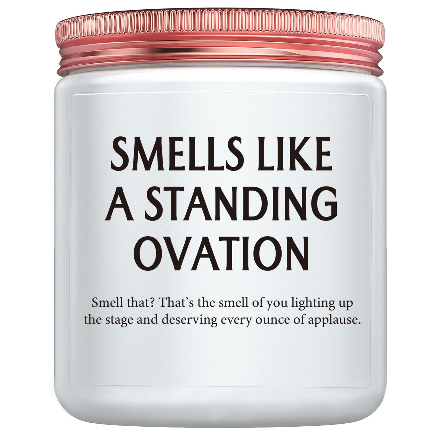 Funny Gifts for Graduates Musician Singer Actors Performer, Unique Graduation Performance Or Birthday Gift for Her Him Son Daughter Mom Students Friend Standing Ovation Candle