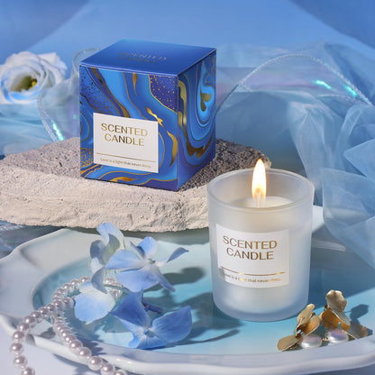 Gifts for Women, Luxury Birthday Gifts for Mom Sister Girlfriend Grandma Bestie Daughter Her, Teacher Appreciation Graduation Gift, Self Care Relaxing Spa Gift Basket Blue