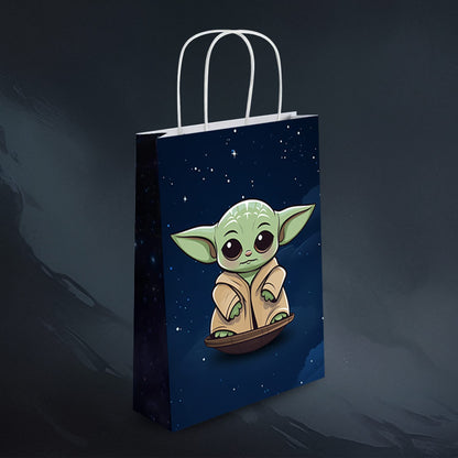 BILITOK The Inspired Party Favor Bags - 24 Pack Galactic Adventure Gift Bags for Birthday Decorations & Supplies