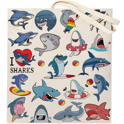 DOOX Canvas Tote Bag for Women, Reusable - Gift/Shopping/Beach/Grocery Canvas Bag - Birthday & Christmas Gifts for Women