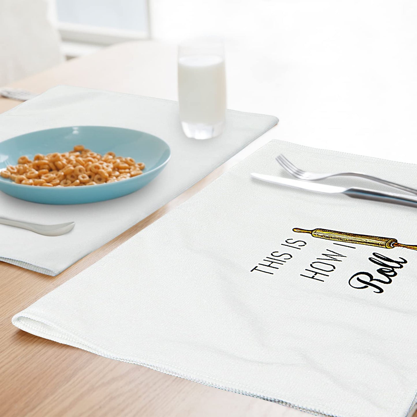 Nialnant Dish Towels for Kitchen, 16 x 23.6 Inch Housewarming Gifts New Home, Kitchen Gifts for Women, Mom, Men, Funny Kitchen Towels and dishcloths Sets