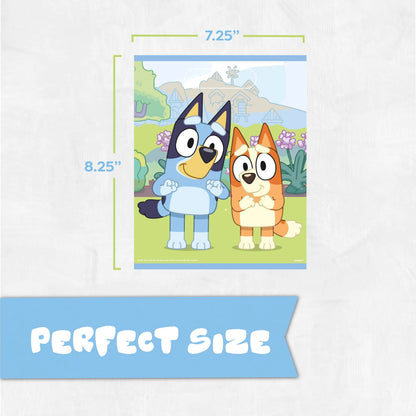 Unique Bluey Goodie Bags for Party Favors | 16 Pack | Bluey Birthday Decorations and Party Supplies