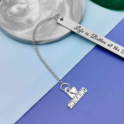 Swim Gifts for Women Bookmark Swimming Gift Pool Gifts for Women Swimmers Gift Swimming Gift for Swim Lover Swimming Coach Thank You Gift Swim Team Gift Swimmers Summer Gift Christmas Graduation Gift