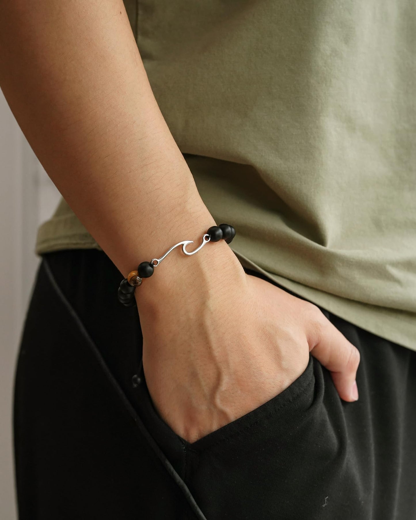 Tarsus Inspirational Gifts for Women Men, Through The Waves of Life, Life is Tough but so are You, Encouragement Bracelet Thoughtful Gifts for Friend Sister Coworker...