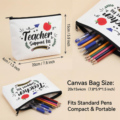 BESARME Teacher Appreciation Gifts Bulk, 16 Pcs Multi Color Large Bags, Pens, Keychains and Bookmarks for Teachers - for Teacher Appreciation Week Christmas Back to School and Retirement
