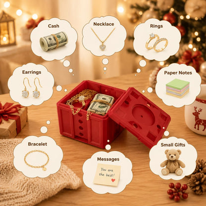 Annoying Gift Box with Screws, The Annoying Present Box, Prank Gift Box, Funny Gag Gifts for Adults, Money Boxes for Cash, Unique Card Holder, Birthday Surprise Present Boxes