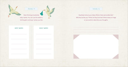 The First-Time Mom's Pregnancy Journal: Monthly Checklists, Activities, & Journal Prompts
