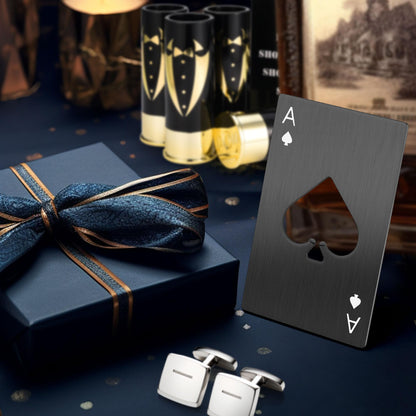 Yoption 16 Pcs Groomsmen Gifts Set, 8pcs Gauge Shot Glasses with 8pcs Credit Card Size Bottle Openers for Wedding Party Proposal Groomsmen Bridesmaid Favors