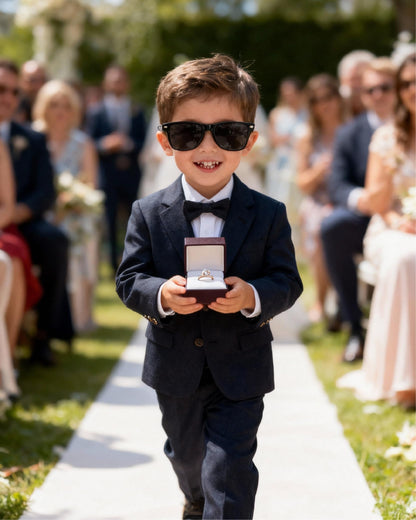 Flower Girl Sunglasses Little Bridesmaid Proposal Gift, Ring Bearer Security Gift.
