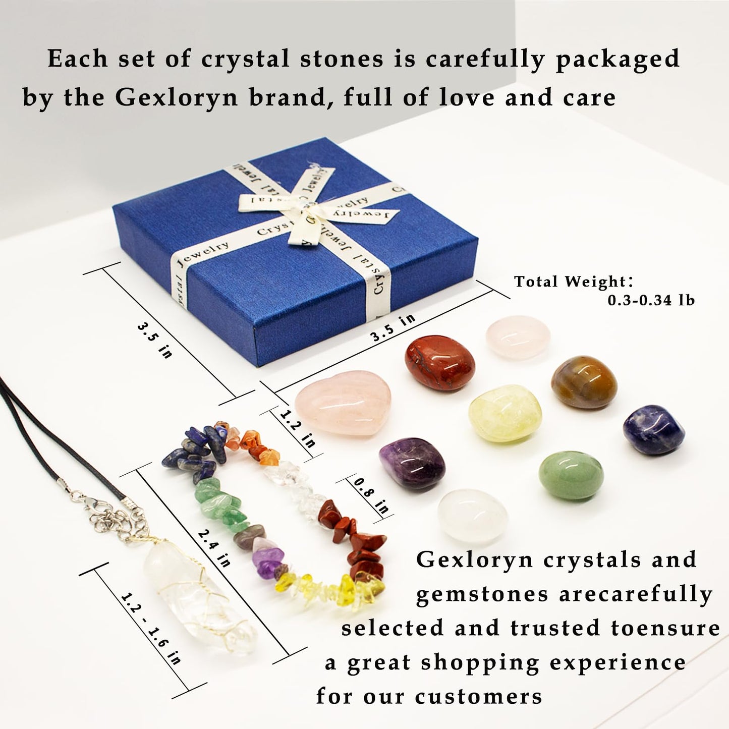 Crystals and Healing Stones, Healing Crystals, Chakra Stones,Crystals and Stones, Healing Crystals and Stones, Crystal Set, Crystal Gift Box